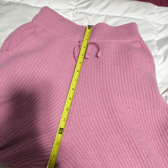 EUC Rag & Bone Pierce Women’s Pink 100% Cashmere Joggers Sz S - Picture 10 of 13